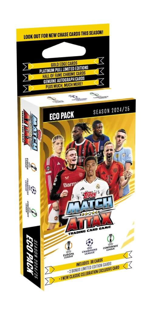 2024-25 MATCH ATTAX UEFA Champions League Hanger Box *Sealed*