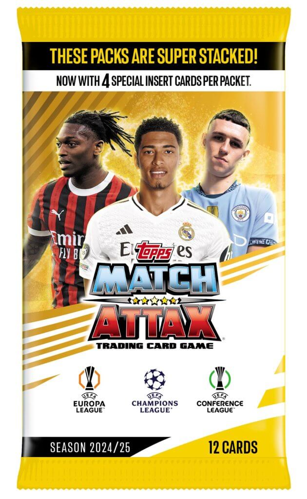 2024-25 MATCH ATTAX UEFA Champions League Edition Booster Pack *Sealed*