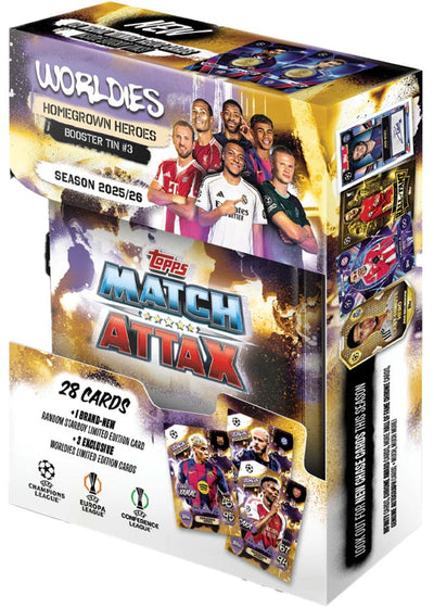 2025-26 MATCH ATTAX UEFA Champions League Tin *Sealed*