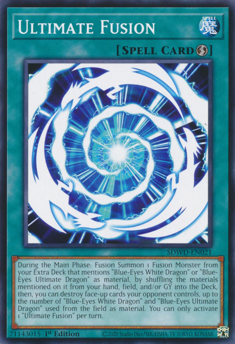 Ultimate Fusion - [SDWD-EN021] Common - SDWD PRE-ORDER, SHIPS 19/02/2025  - TCG Collector NZ - Yu-Gi-Oh Singles