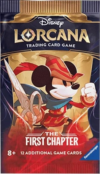 Disney Lorcana TCG: The First Chapter Booster Pack (S1) *Sealed*