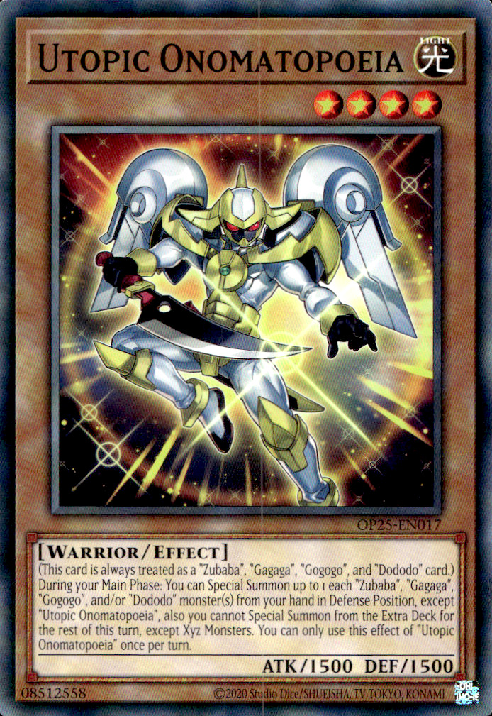 Utopic Onomatopoeia [OP25-EN017] Common