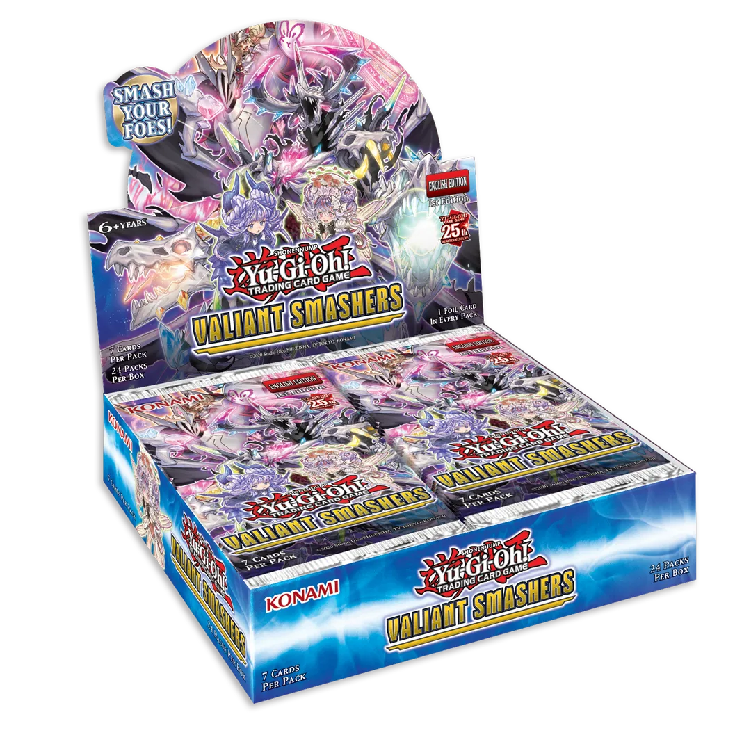 Yugioh! Booster Boxes: Valiant Smashers *Sealed*