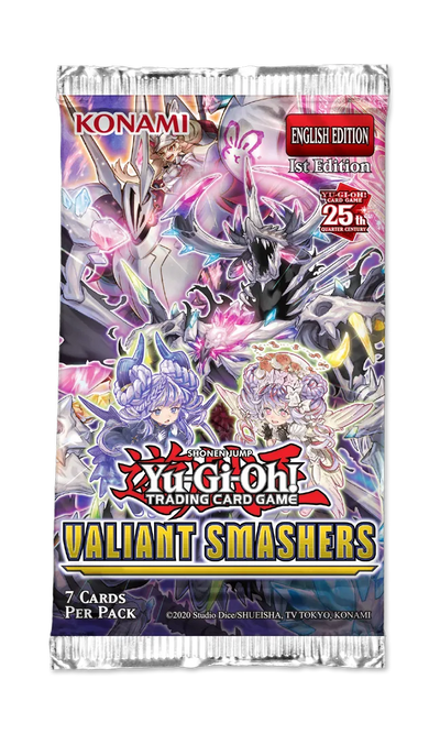 Yugioh! Booster Packs: Valiant Smashers *Sealed*