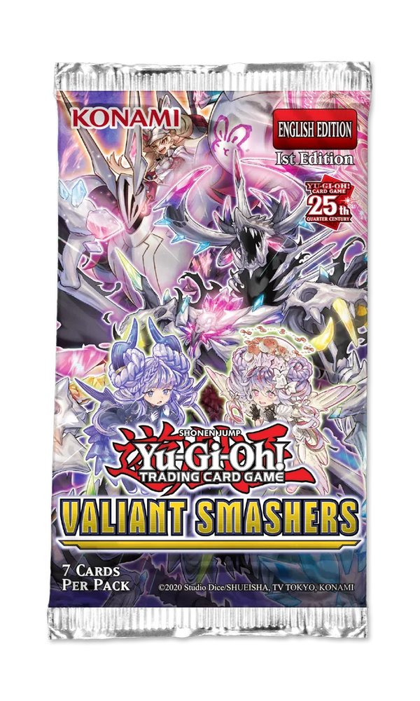 Yugioh! Booster Packs: Valiant Smashers *Sealed*