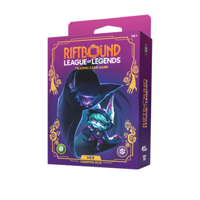 Riftbound - League of Legends TCG: Unleashed Champion Deck: Vex *Sealed* (PRE-ORDER, SHIPS MAY 8TH)