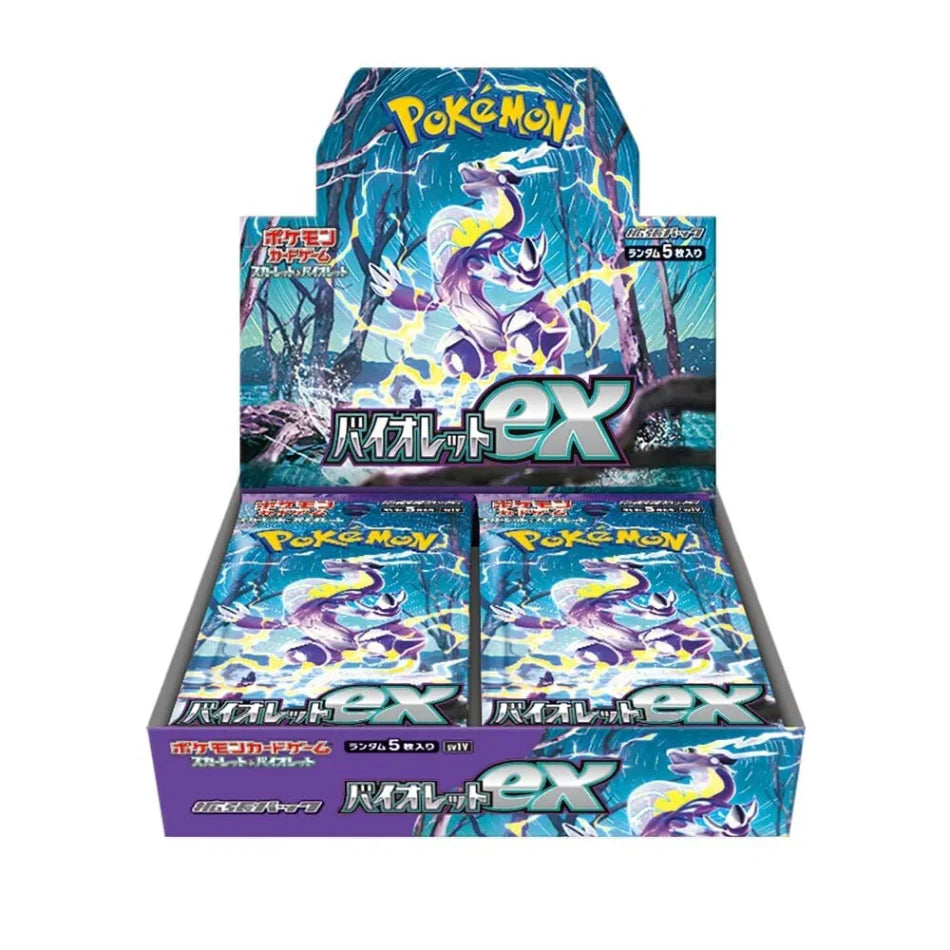 Japanese Pokemon TCG: Scarlet & Violet: Violet ex Booster Box *Sealed*