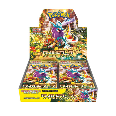 Japanese Pokemon TCG: Scarlet & Violet: Wild Force Booster Box *Sealed*