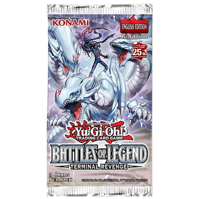 Yugioh! Booster Packs: Battles of Legend: Terminal Revenge *Sealed*