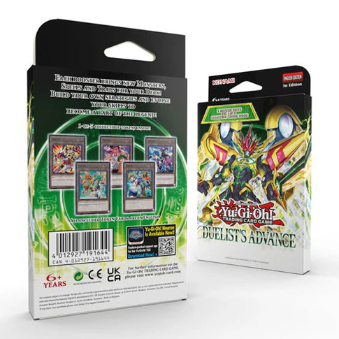 Yugioh! Booster Packs: Duelist's Advance 3-Pack Tuck Box *Sealed*
