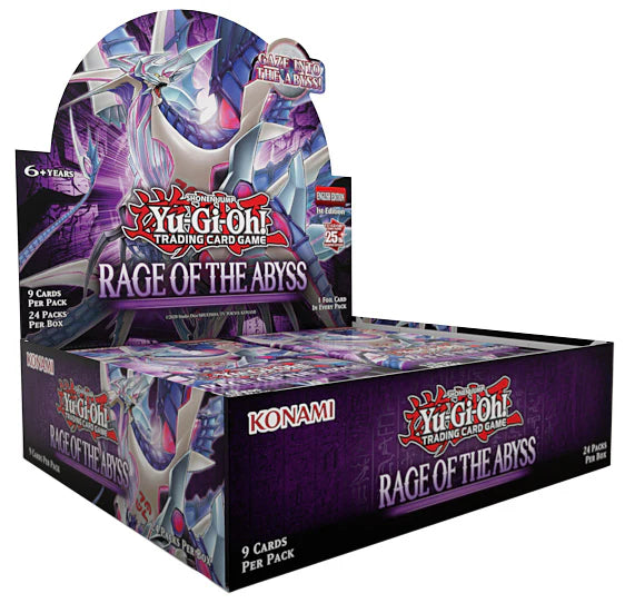 Yugioh! Booster Boxes: Rage of the Abyss *Sealed* (PRE-ORDER, SHIPS 11TH OCT)