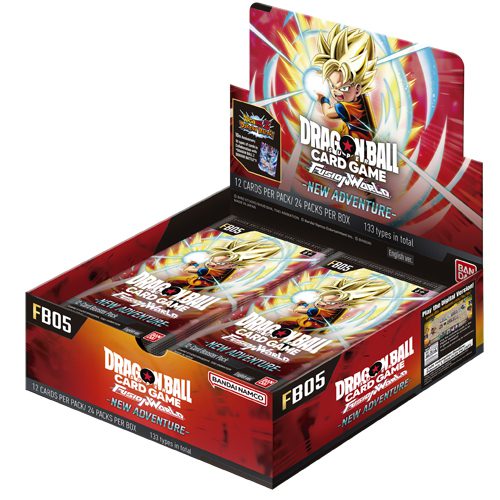 Dragon Ball Super Fusion World: New Adventure Booster Box (FB05) *Sealed* (PRE-ORDER, SHIPS FEB 14TH)