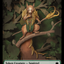 Squirrel // Darkstar Augur Double-Sided Token [Bloomburrow Tokens]