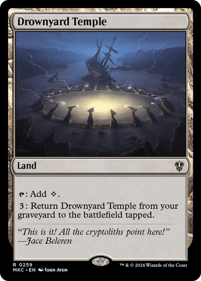 Drownyard Temple [Murders at Karlov Manor Commander]