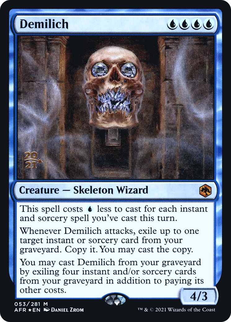 Demilich [Dungeons & Dragons: Adventures in the Forgotten Realms Prerelease Promos]