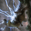 Thrasta, Tempest's Roar // Thrasta, Tempest's Roar (AMH2-041) - Modern Horizons 2 Art Series (Borderless) Foil