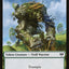 Human Warrior // Troll Warrior Double-Sided Token [Kaldheim Tokens]