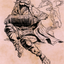 Korlessa, Scale Singer // Korlessa, Scale Singer (ACLB-068) - Battle for Baldur's Gate Art Series (Borderless)