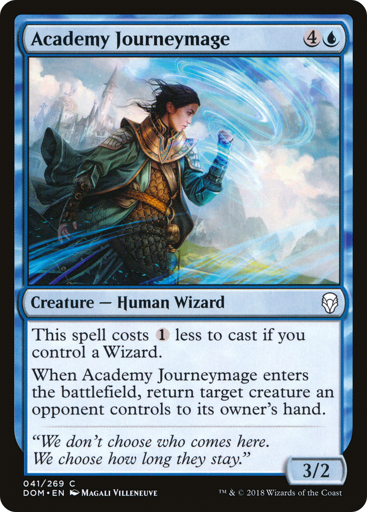 Academy Journeymage (DOM-041) - Dominaria