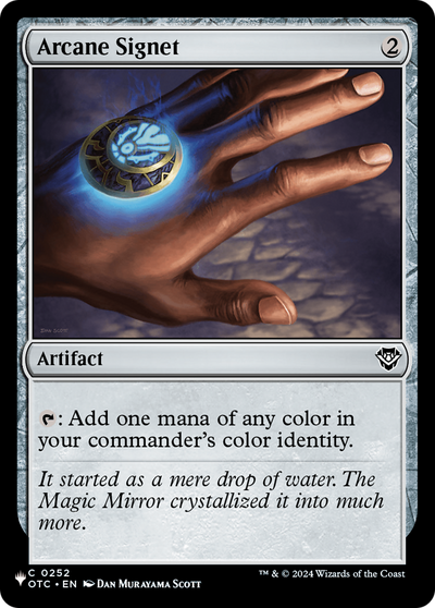 Arcane Signet (LIST-OTC-252) - The List