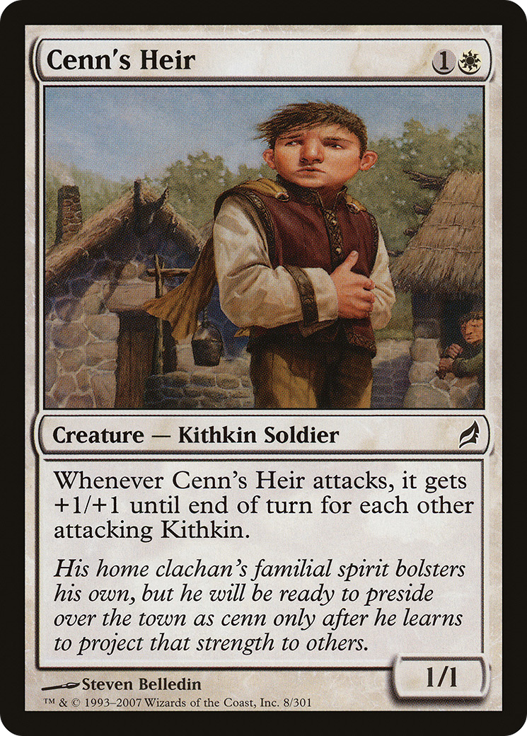 Cenn's Heir (LRW-008) - Lorwyn Foil