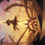 Katilda's Rising Dawn // Katilda's Rising Dawn (AVOW-015) - Crimson Vow Art Series (Borderless) Foil