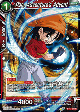 Pan, Adventure's Advent (BT17-011) [Ultimate Squad]