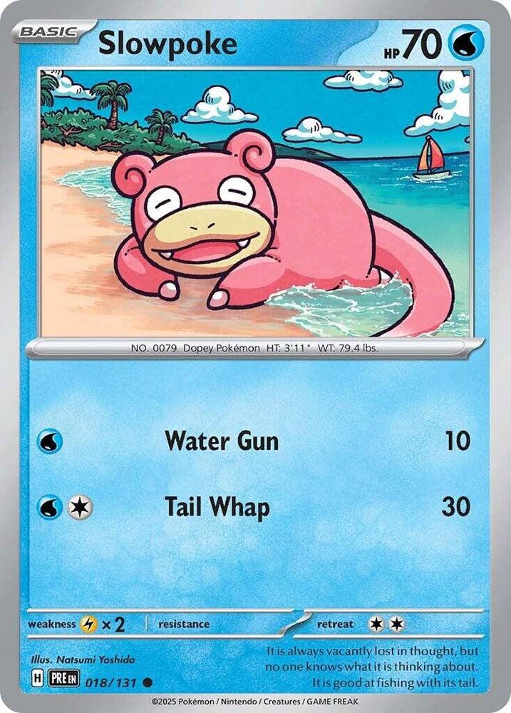 Slowpoke (018/131) [Scarlet & Violet: Prismatic Evolutions]