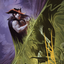 Pillage the Bog // Pillage the Bog (AOTJ-030) - Outlaws of Thunder Junction Art Series (Borderless)