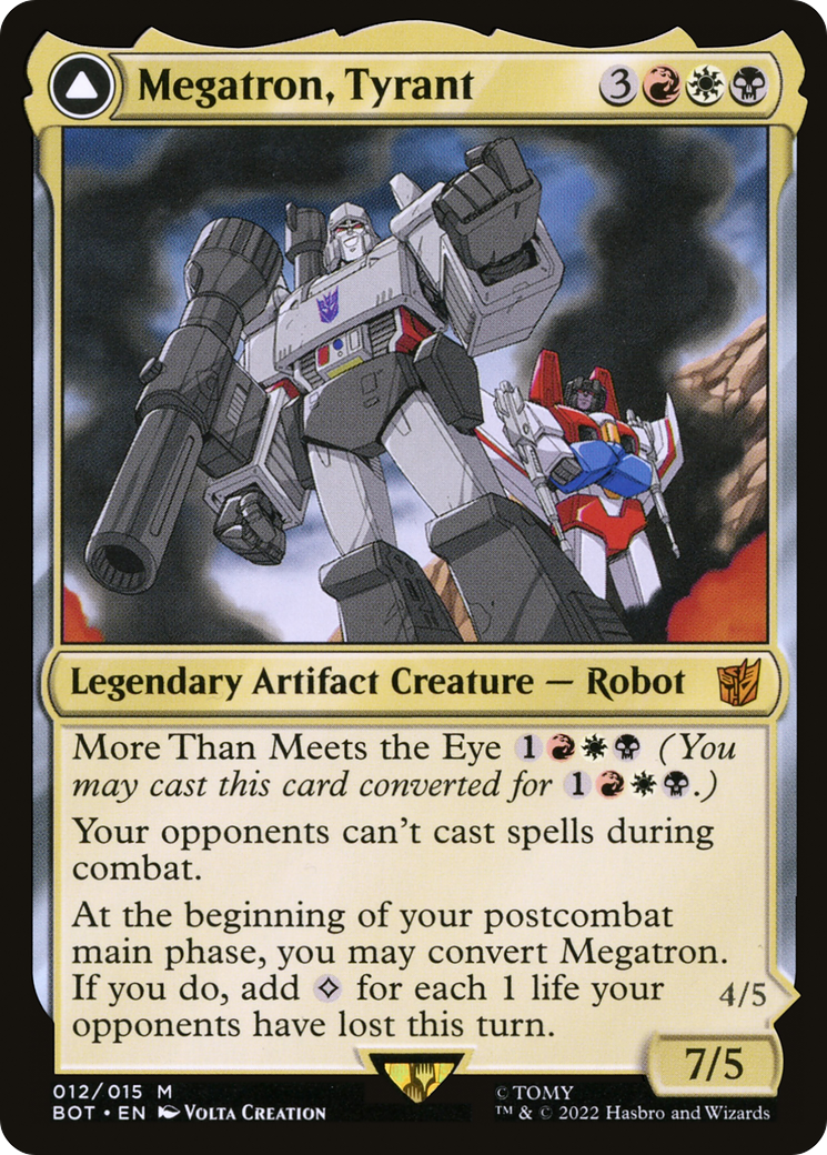 Megatron, Tyrant // Megatron, Destructive Force [Transformers]