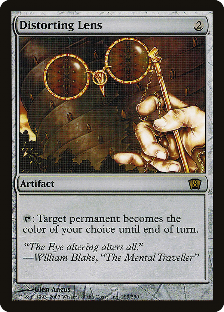 Distorting Lens (8ED-299) - 8th Edition Foil