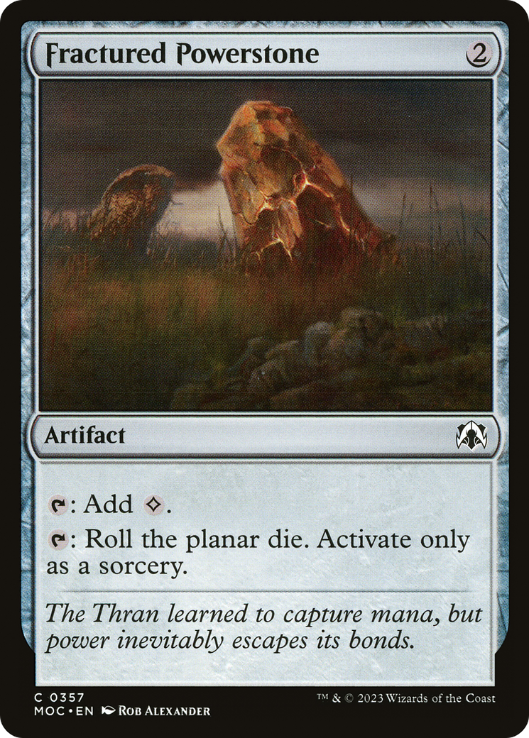 Fractured Powerstone [March of the Machine Commander]