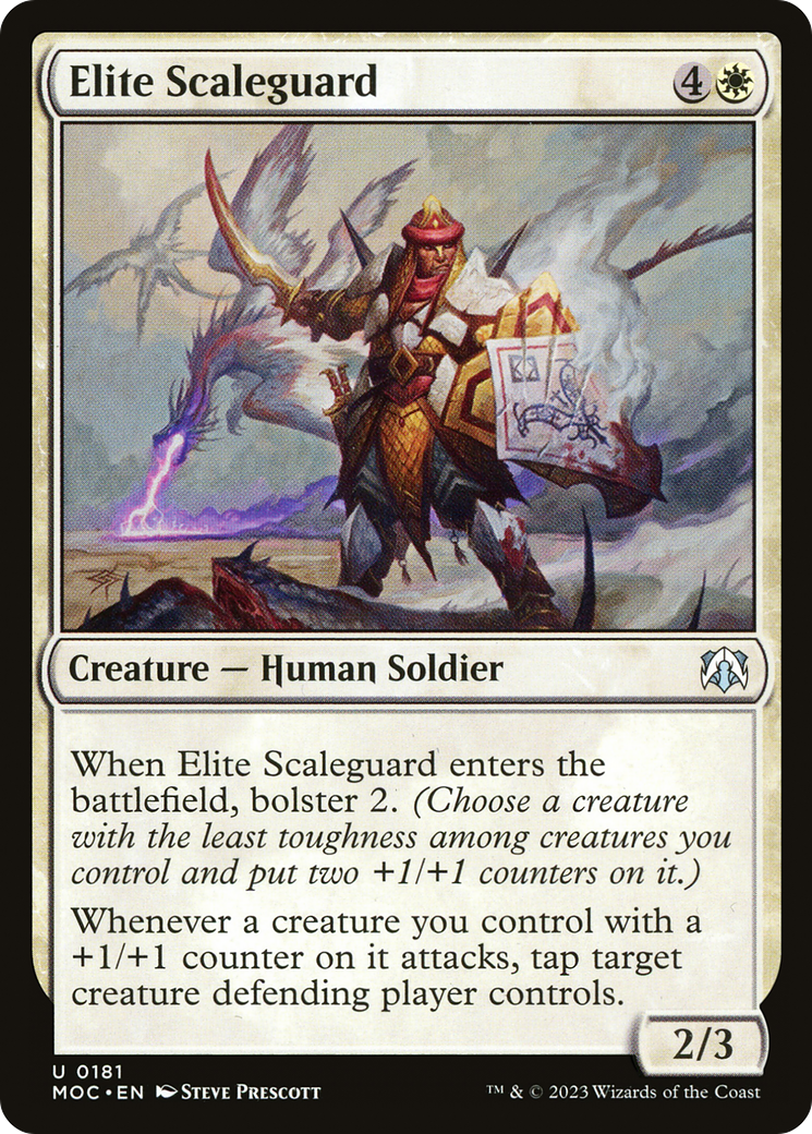 Elite Scaleguard [March of the Machine Commander]