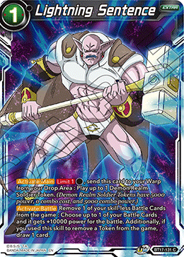 Lightning Sentence (BT17-131) [Ultimate Squad]