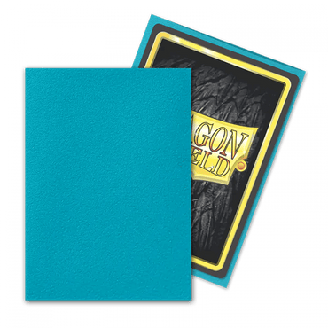 Dragonshield Sleeves - Matte Turquoise (Standard Size 100 Pack)