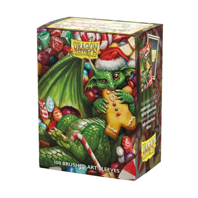 Dragonshield Sleeves - Christmas 2024 (Brushed ART) (Standard Sized)