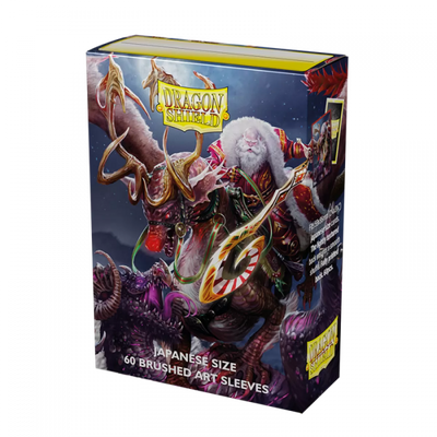 Dragonshield Sleeves - Brushed Art Christmas 2022 (Japanese Size)