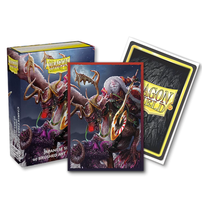 Dragonshield Sleeves - Brushed Art Christmas 2022 (Japanese Size)