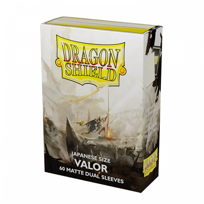 Dragonshield Sleeves - DUAL Valor Matte (Japanese Size)