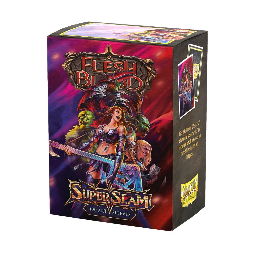 Dragonshield Sleeves -  Flesh and Blood: Super Slam Matte Art Sleeves (Standard Size 100 Pack)