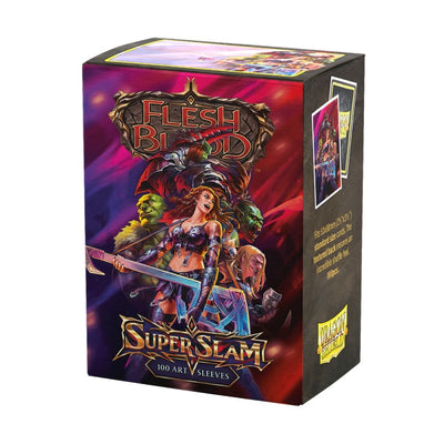 Dragonshield Sleeves -  Flesh and Blood: Super Slam Matte Art Sleeves (Standard Size 100 Pack)