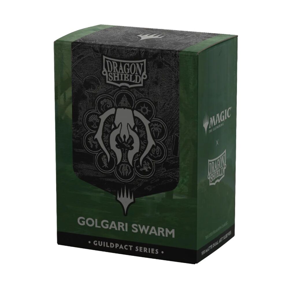 Dragonshield Sleeves - MTG Guildpact Series: Golgari Swarm (Matte Dual Art) (Standard Sized)