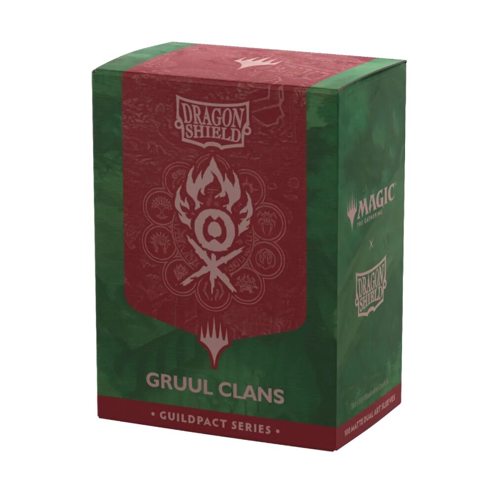 Dragonshield Sleeves - MTG Guildpact Series: Gruul Clans (Matte Dual Art) (Standard Sized)