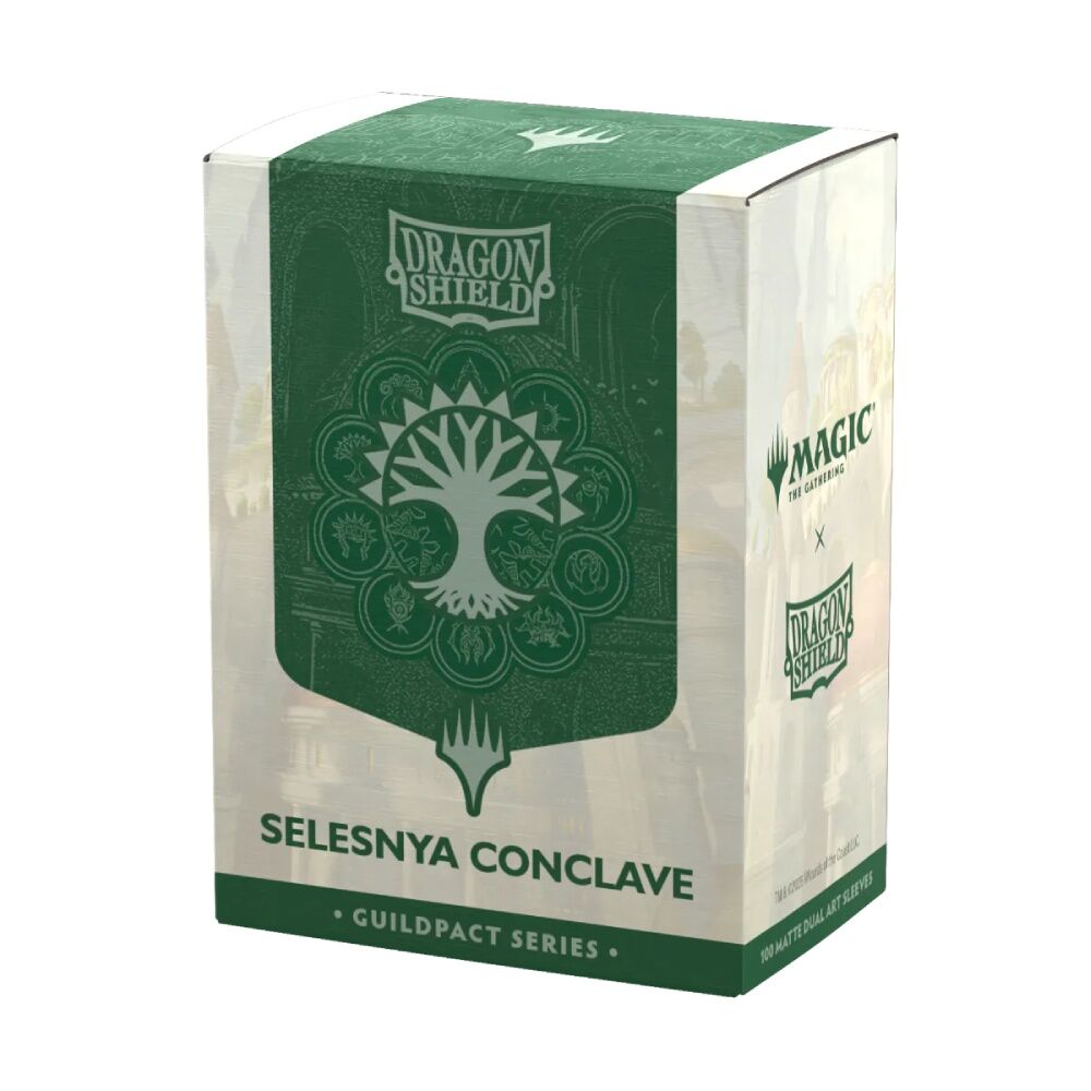 Dragonshield Sleeves - MTG Guildpact Series: Selesnya Conclave (Matte Dual Art) (Standard Sized)