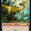 Dinosaur // Human Soldier (005) Double-Sided Token [Ikoria: Lair of Behemoths Tokens]