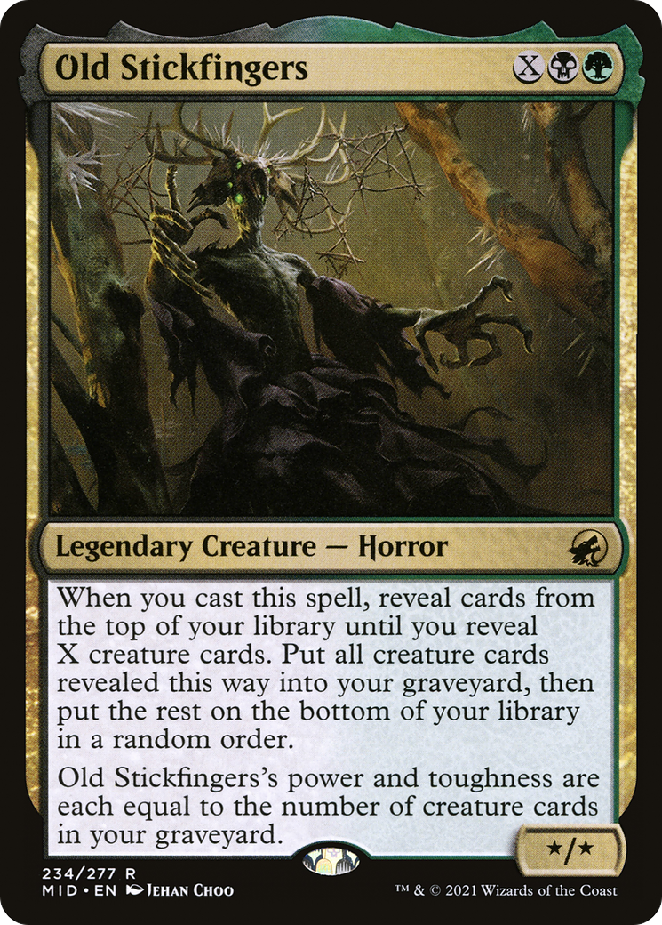 Old Stickfingers [Innistrad: Midnight Hunt]