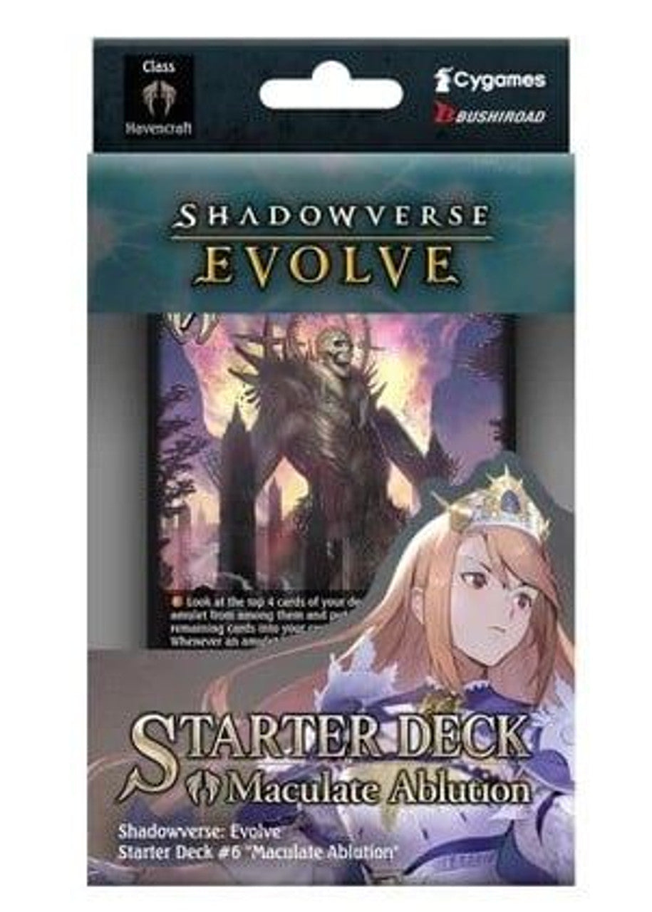 Shadowverse Evolve TCG: Maculate Ablution Starter Deck (SD6) *Sealed*