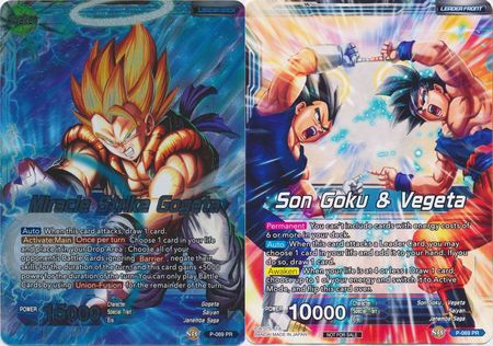 Son Goku & Vegeta // Miracle Strike Gogeta (Movie Promo) (P-069) [Promotion Cards]