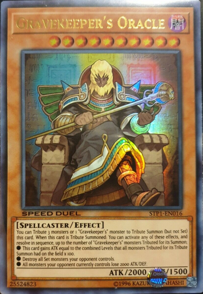 Gravekeeper's Oracle [STP1-EN016] Ultra Rare