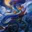 Svyelun of Sea and Sky // Svyelun of Sea and Sky (AMH2-024) - Modern Horizons 2 Art Series (Borderless) Foil